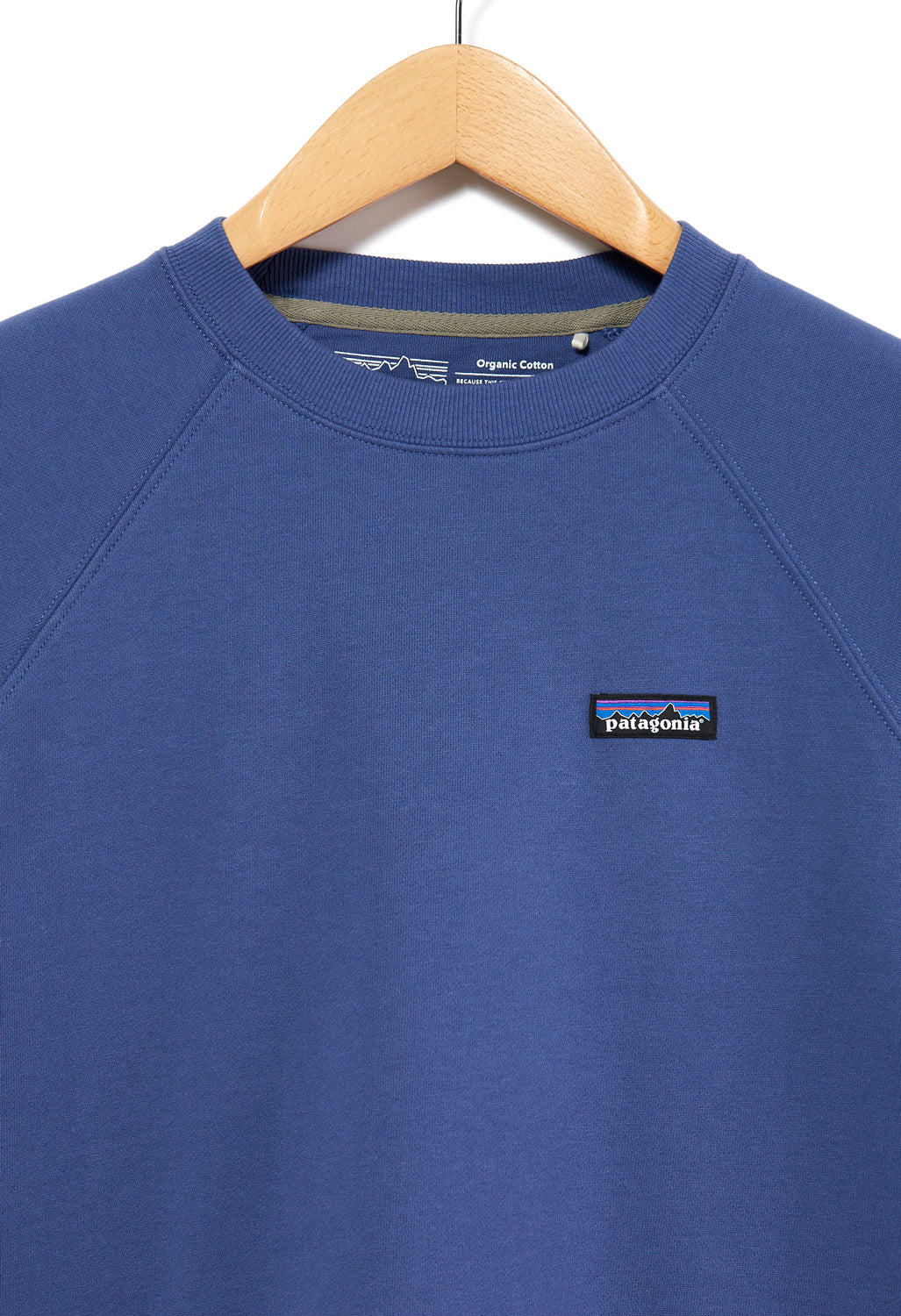 Patagonia P-6 Women's Organic Crew Sweatshirt - Current Blue - Image 3
