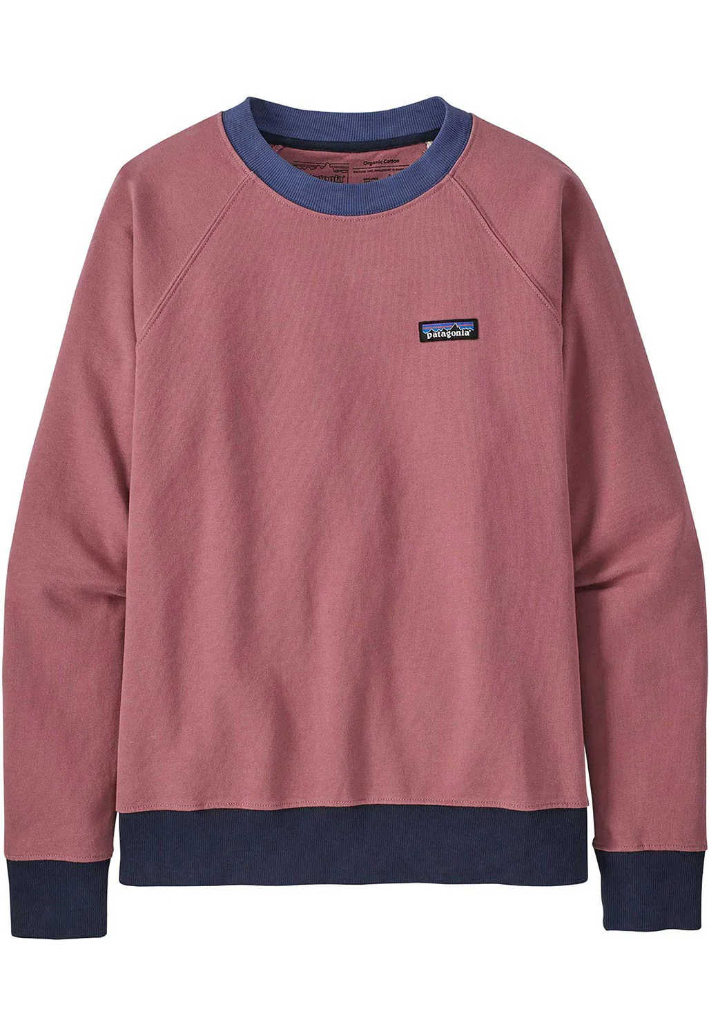 Patagonia P-6 Women's Organic Crew Sweatshirt - Light Star Pink
