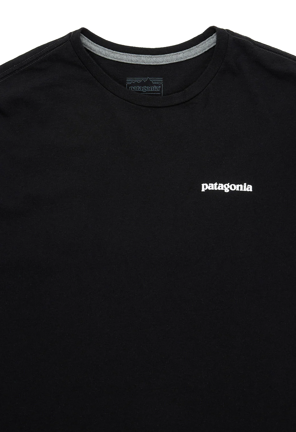 Patagonia P6 Logo Men's Responsibili-Tee - Black - Image 3