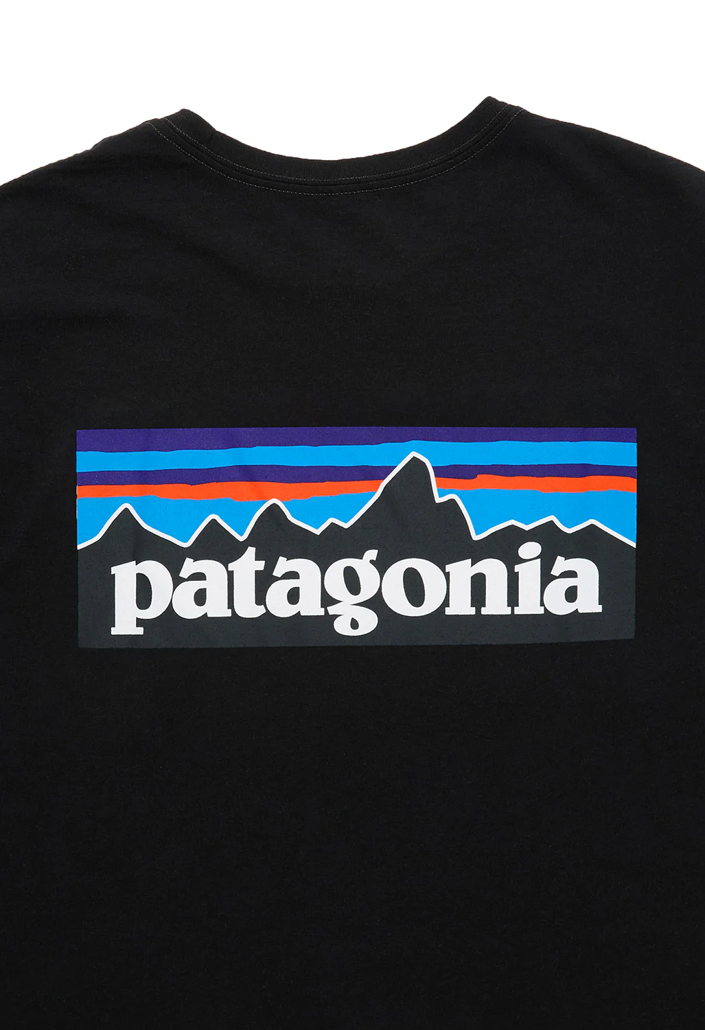 Patagonia P6 Logo Men's Responsibili-Tee - Black - Image 4