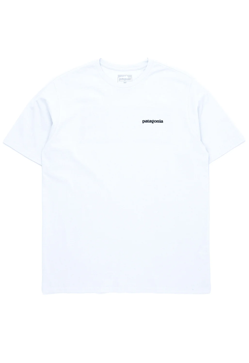 Patagonia P6 Logo Men's Responsibili-Tee - Logo White - Image 2