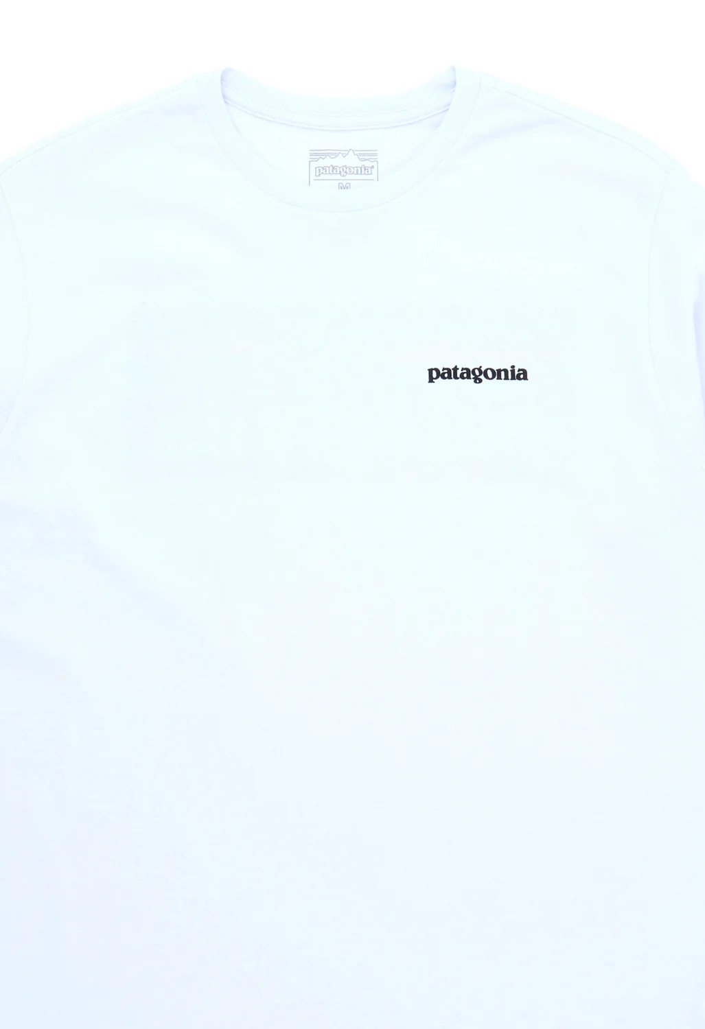 Patagonia P6 Logo Men's Responsibili-Tee - Logo White - Image 3