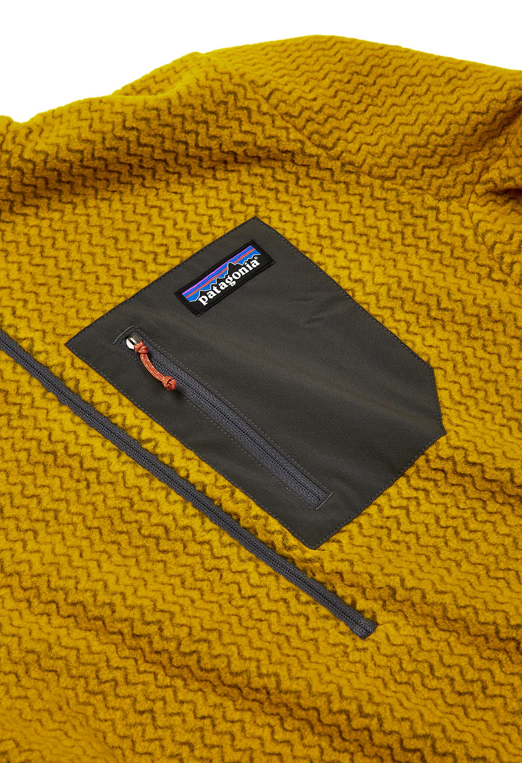 Patagonia R1 Air Men's Zip Neck - Cosmic Gold - Image 4