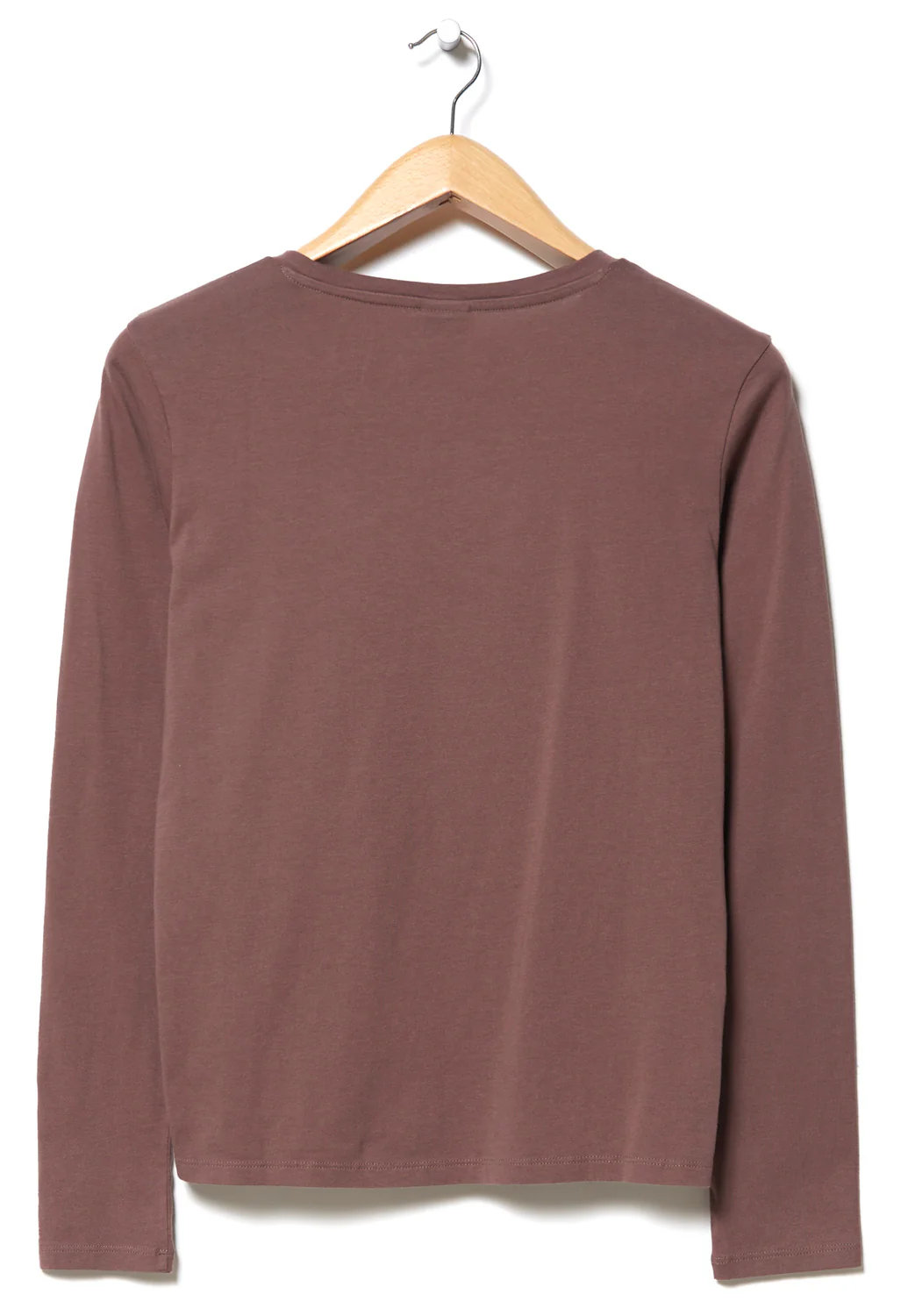 Patagonia Regen Organic Cotton Women's Long Sleeve T-Shirt - Dusky Brown - Image 2