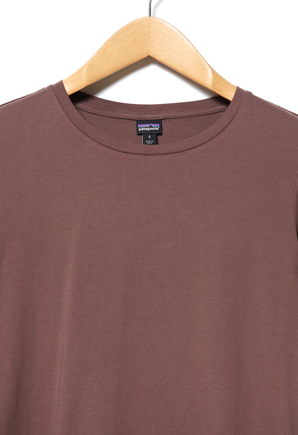 Patagonia Regen Organic Cotton Women's Long Sleeve T-Shirt - Dusky Brown - Image 3