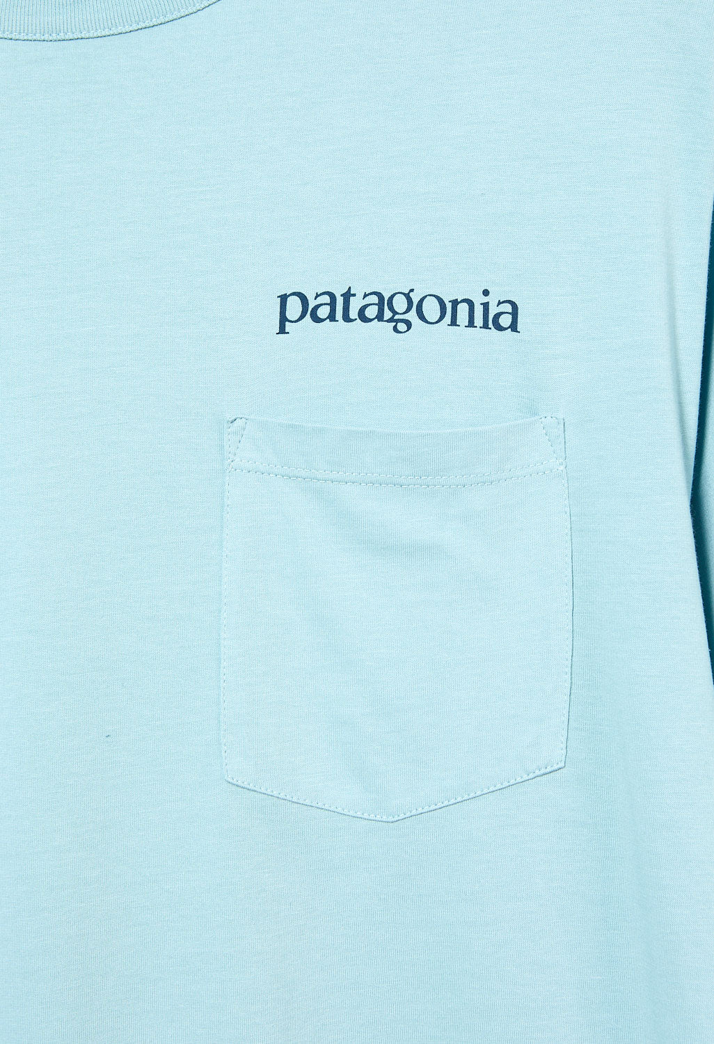 Patagonia Regen Pocket Men's T-Shirt - Big Sky Blue - Image 4