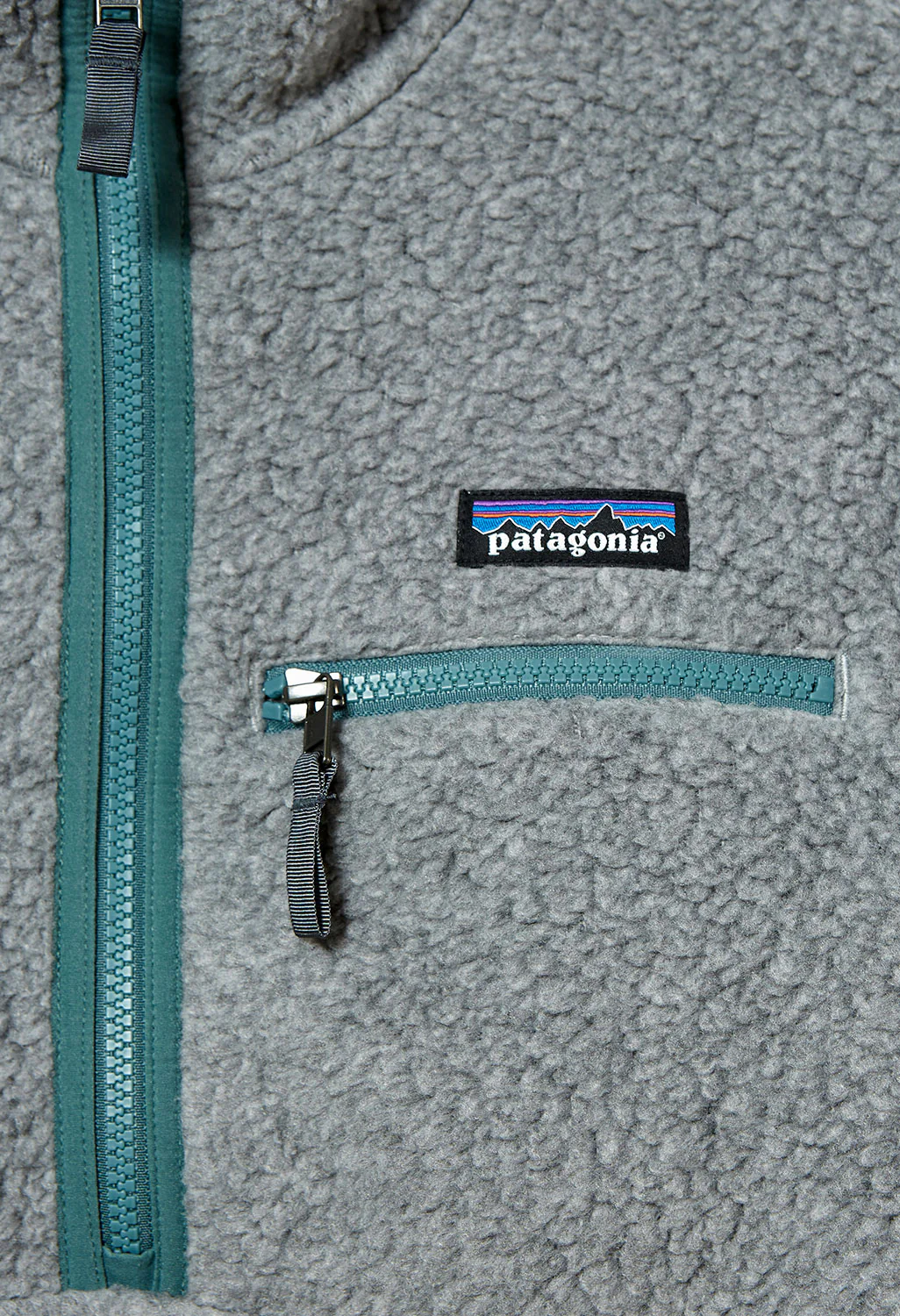Patagonia Retro Pile Marsupial Women's Fleece Jacket - Grey - Image 4
