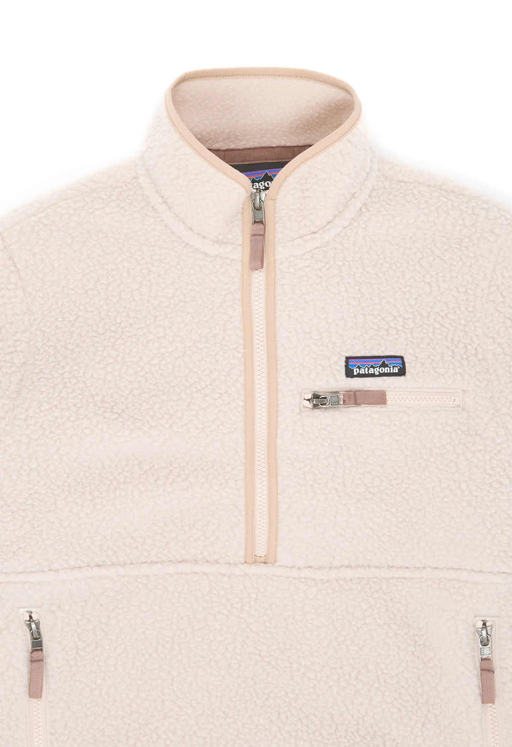 Patagonia Women's Retro Pile Marsupial Fleece - Shroom Taupe - Image 3