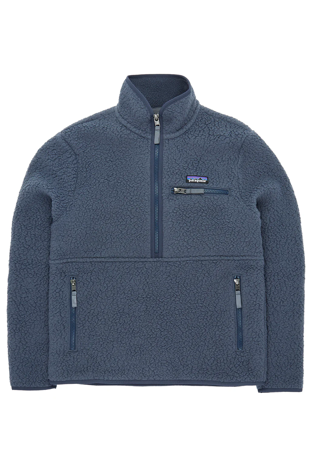 Patagonia Women's Retro Pile Marsupial Fleece - Smolder Blue