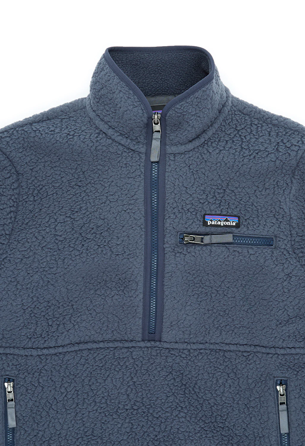 Patagonia Women's Retro Pile Marsupial Fleece - Smolder Blue - Image 3