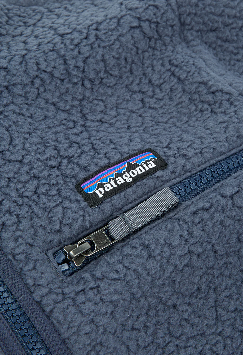 Patagonia Women's Retro Pile Marsupial Fleece - Smolder Blue - Image 4