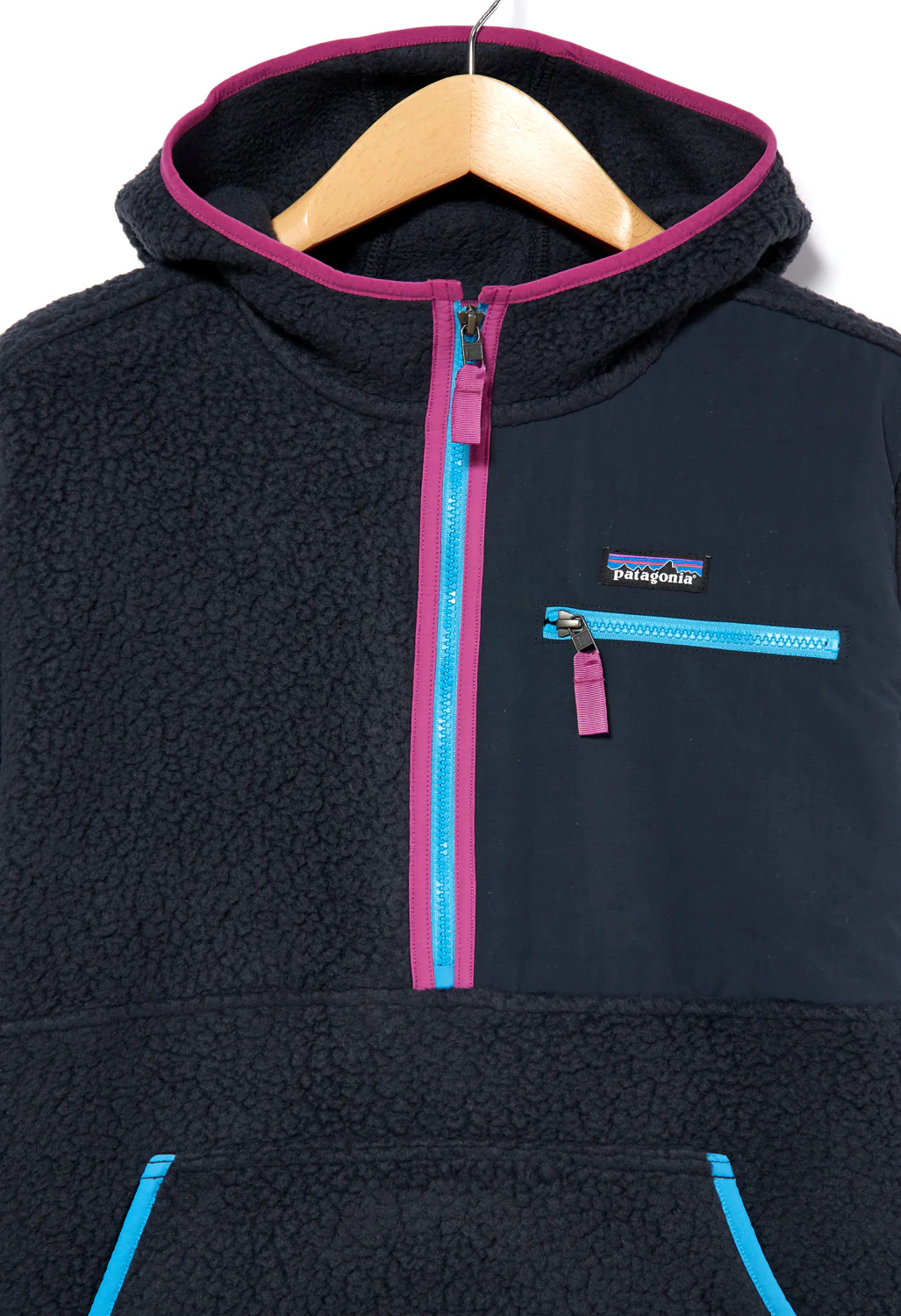 Patagonia Retro Pile Men's Pullover - Pitch Blue - Image 3