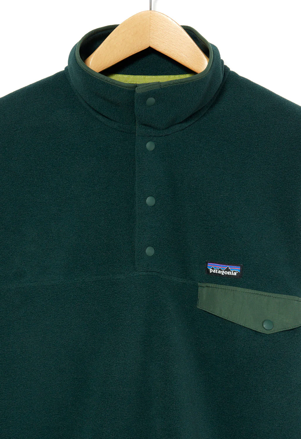Patagonia Synchilla Snap-T Men's Pullover - Northern Green - Image 3
