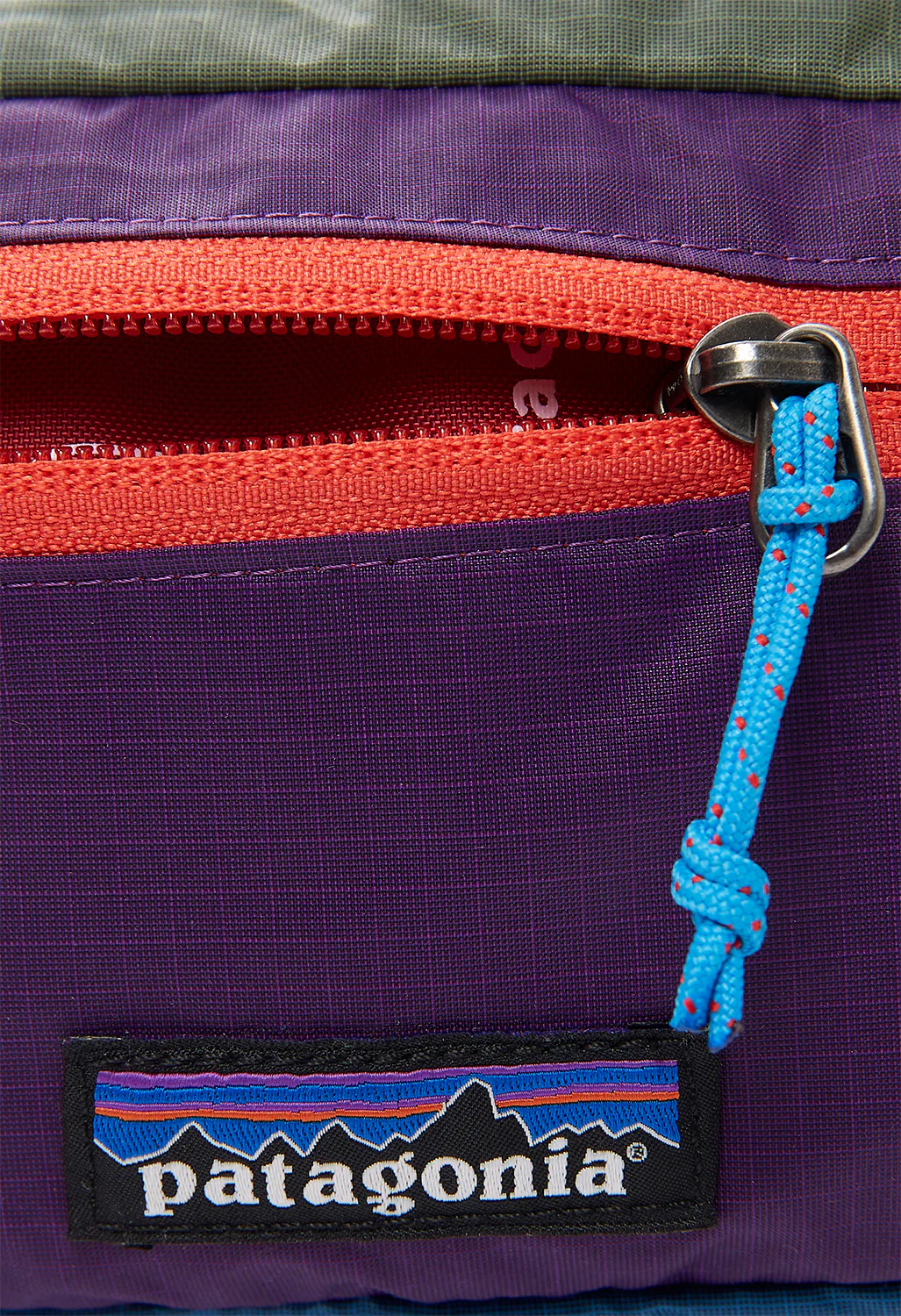 Patagonia Ultralight Black Hole Mini Hip Pack - Patchwork/Stellar Blue - Image 3