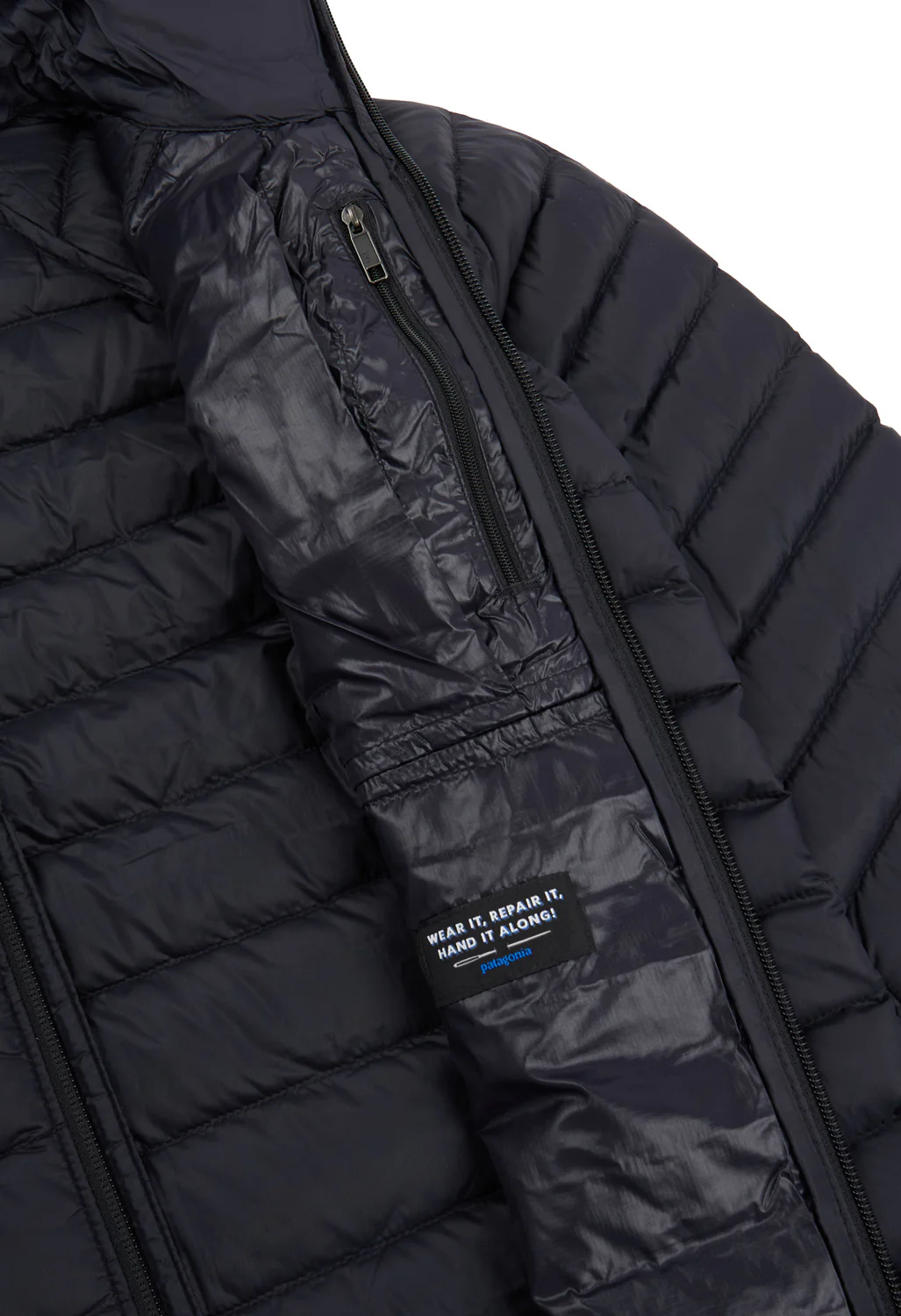 Patagonia Women's Down Hoody - Black - Image 5