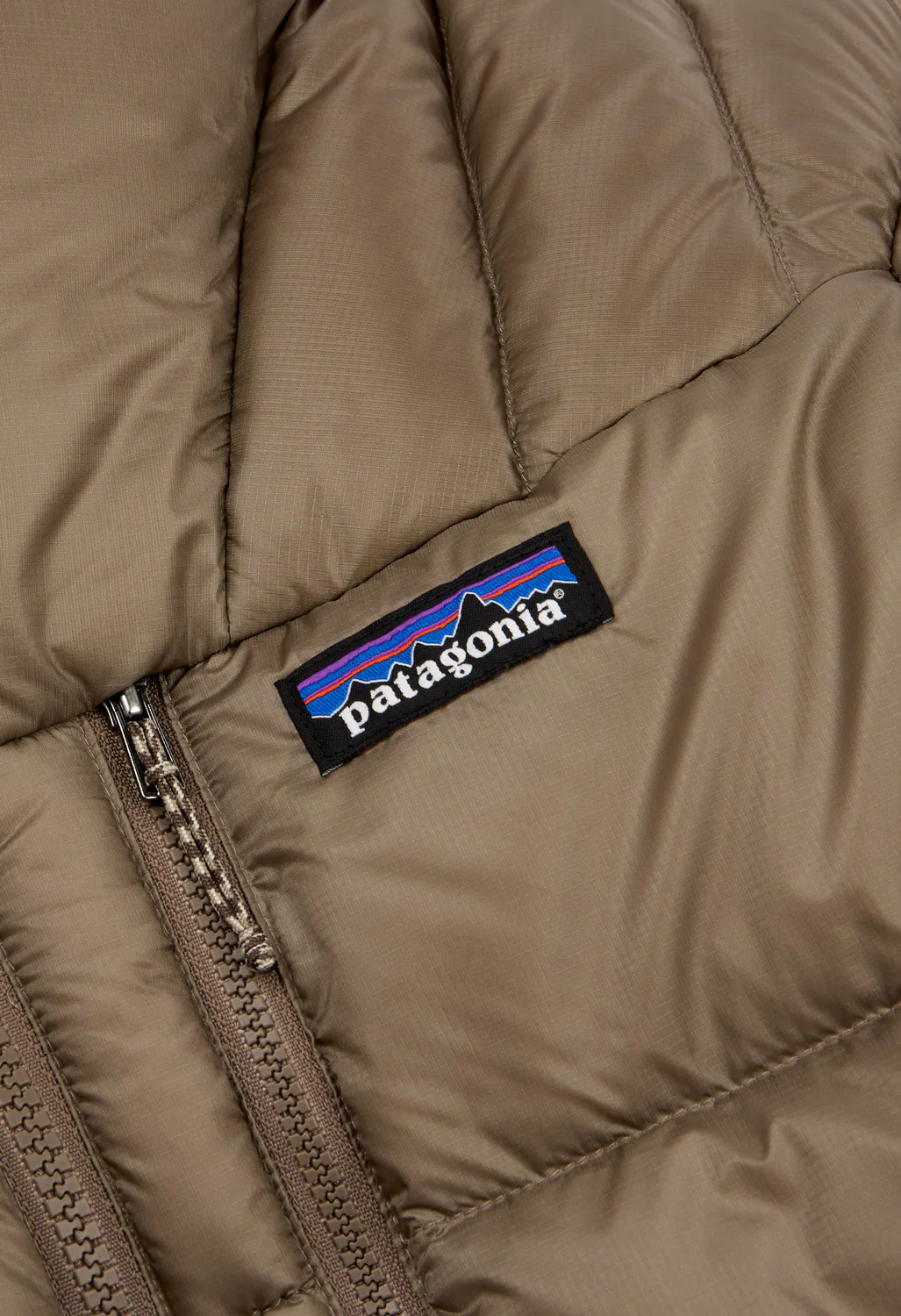Patagonia Women's Fitz Roy Down Hoody - Wing Grey - Image 4
