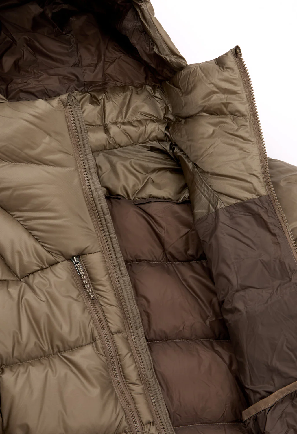 Patagonia Women's Fitz Roy Down Hoody - Wing Grey - Image 5