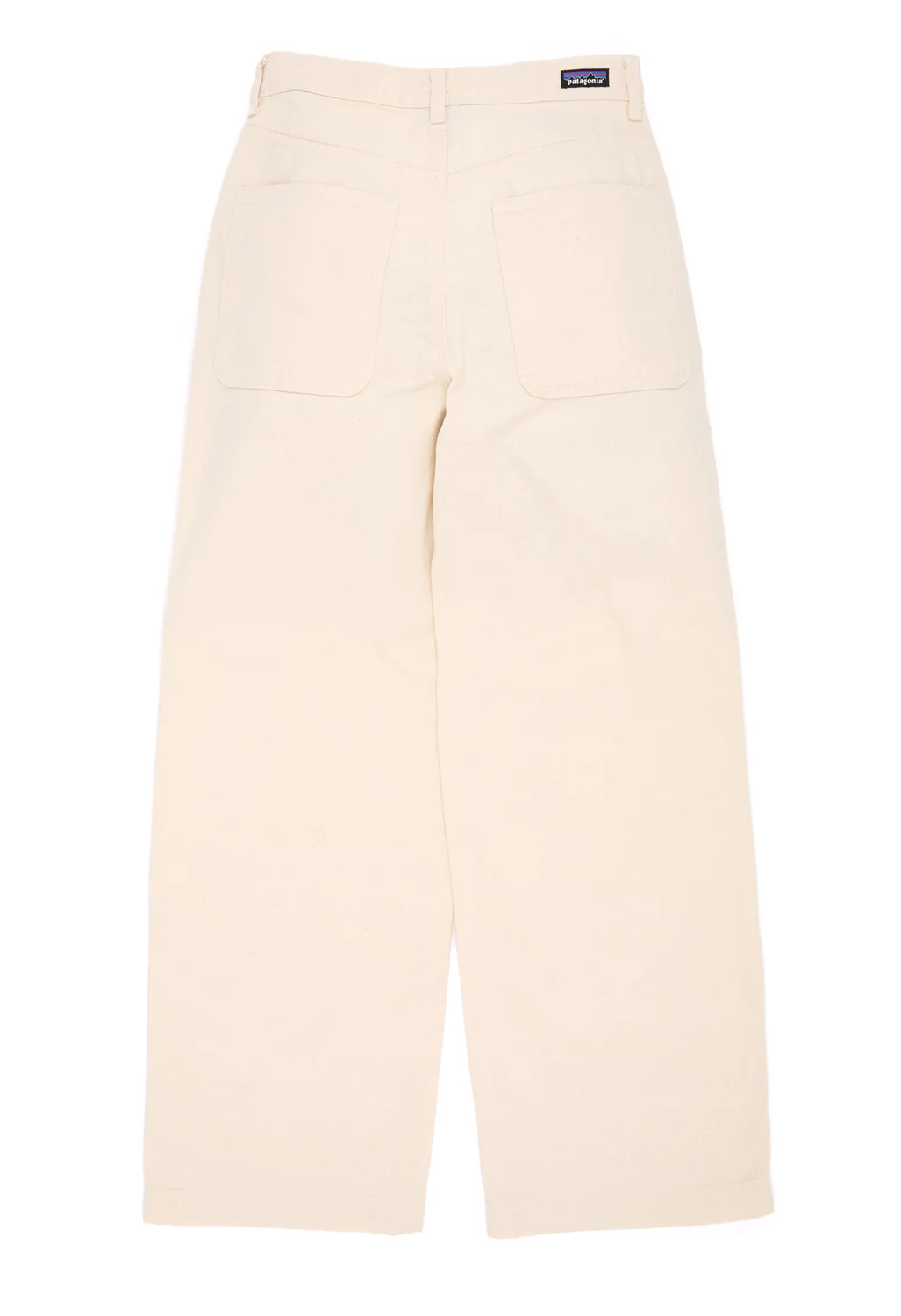 Patagonia Women's Point Reyes Canvas Wide Leg Pants - Undyed Natural - Image 2