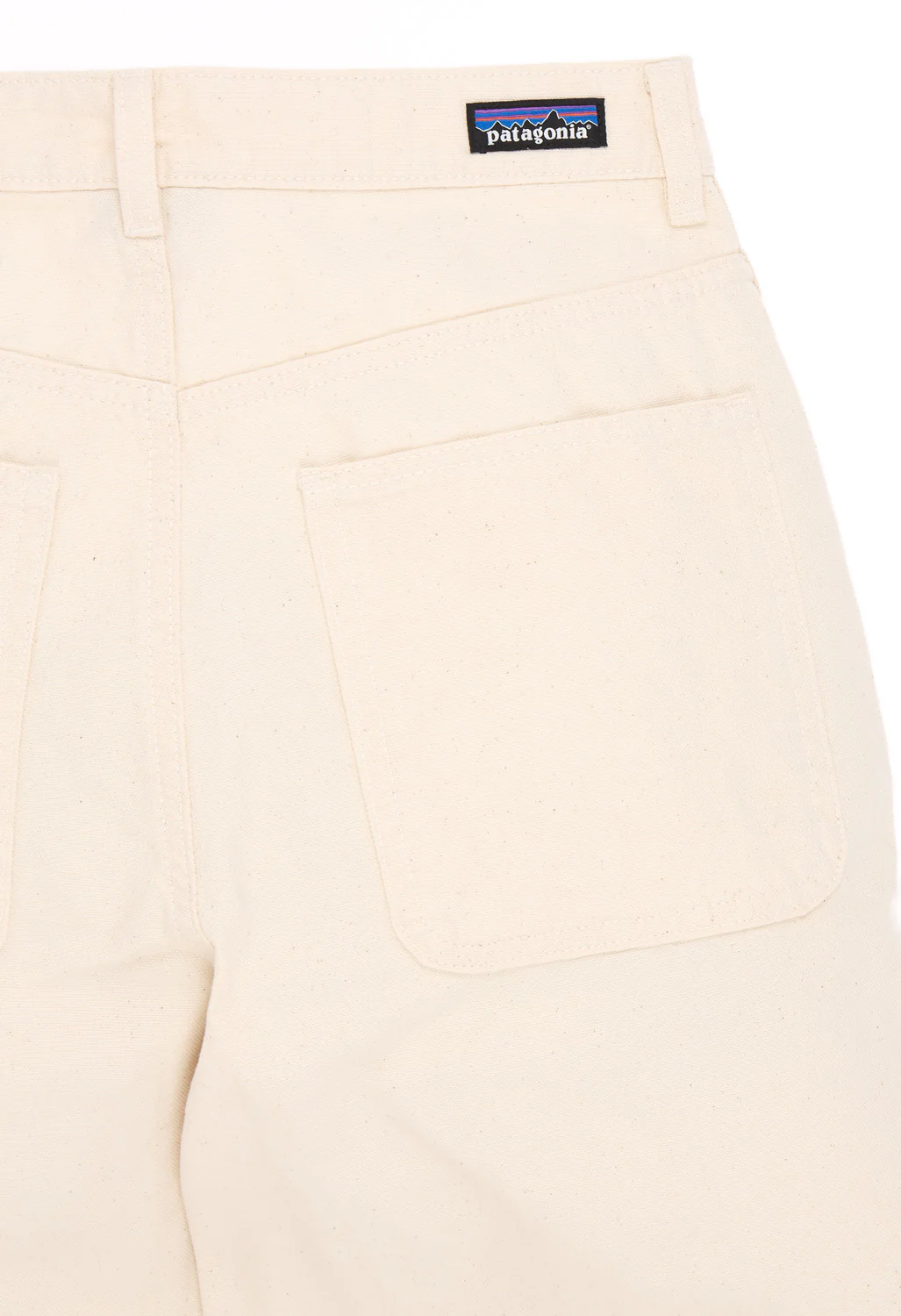 Patagonia Women's Point Reyes Canvas Wide Leg Pants - Undyed Natural - Image 4