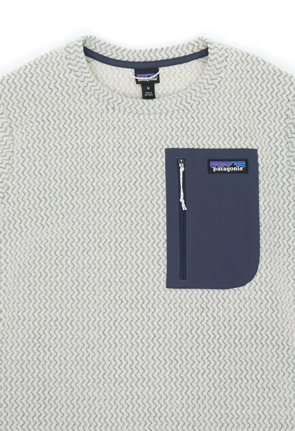 Patagonia Women's R1 Air Crew - Wool White - Image 3