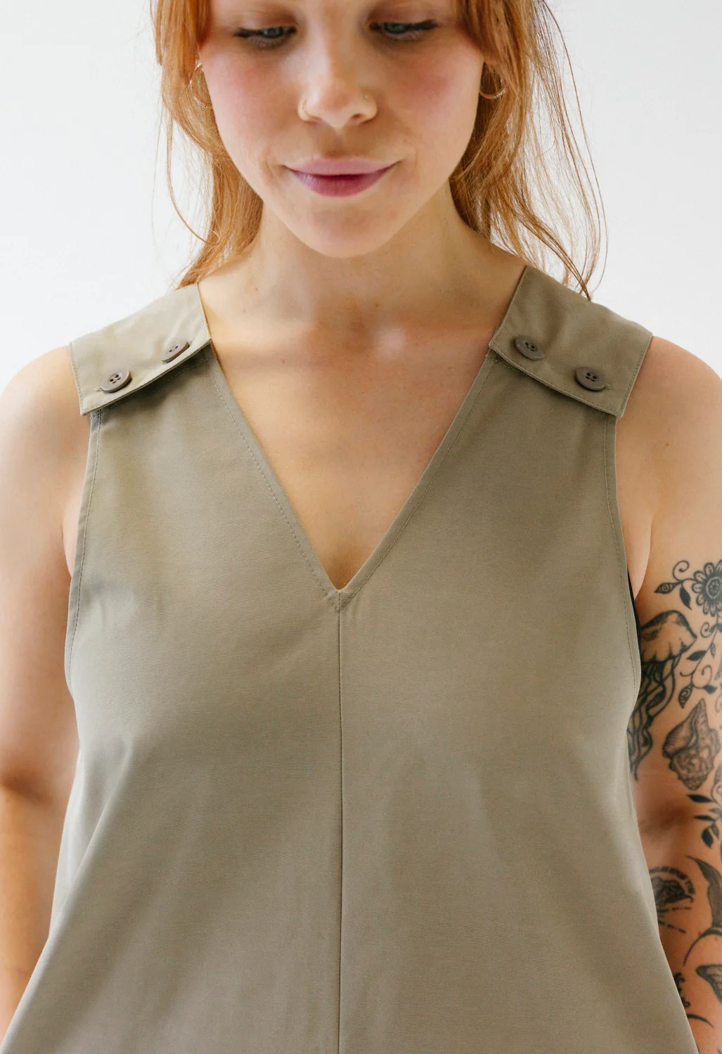 Snow Peak Women's Pe/Co Weather Dress - Beige - Image 8