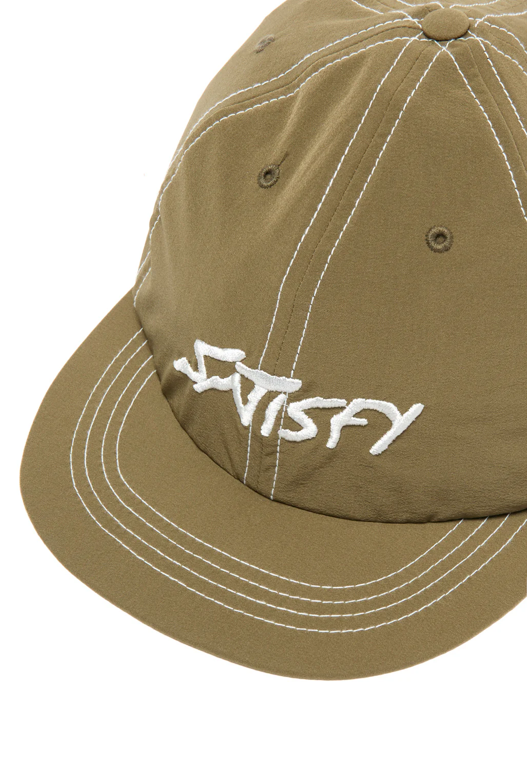 Satisfy PeaceShell Running Cap - Oil Green - Image 2