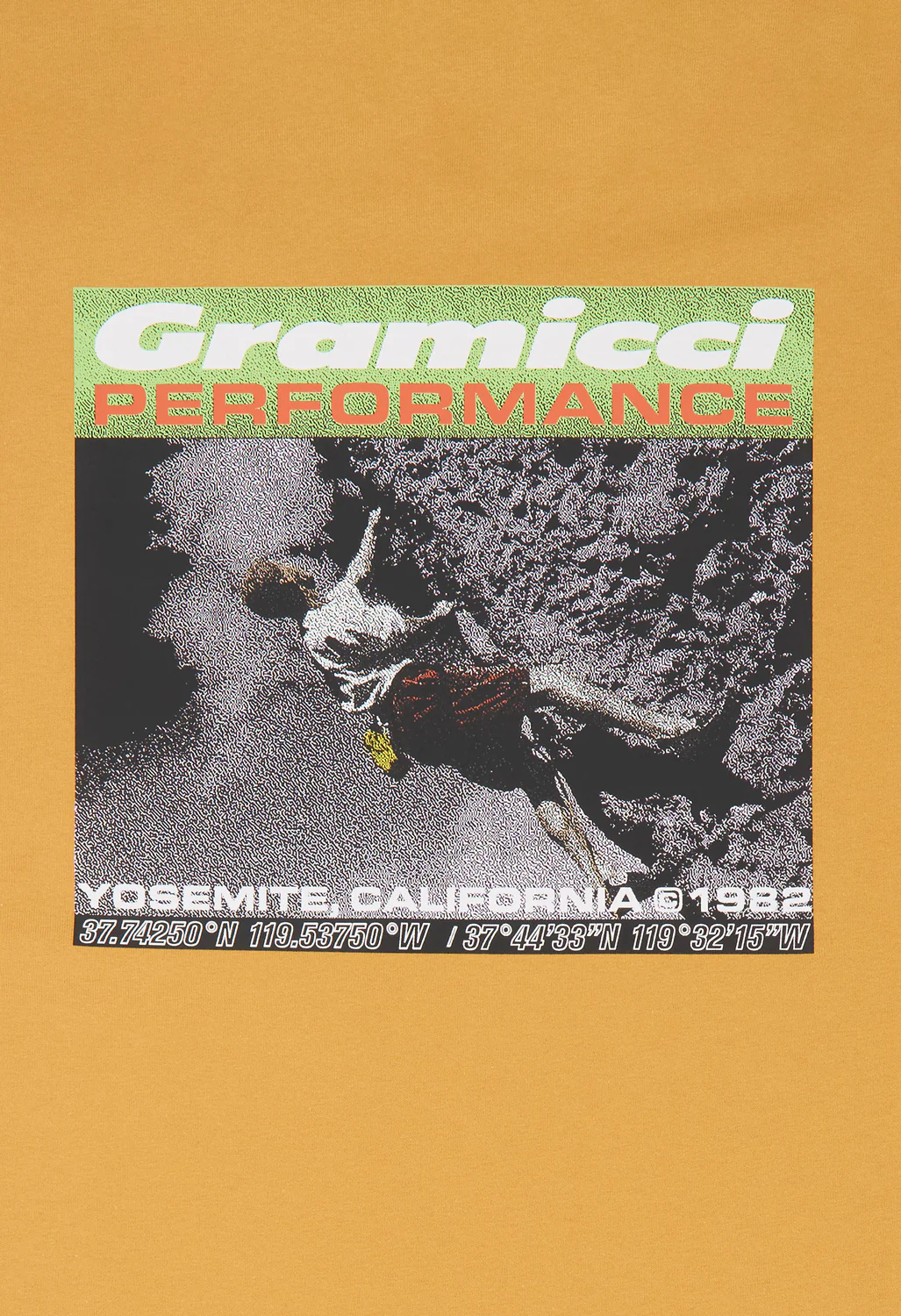 Gramicci Performance Tee - Mustard - Image 4