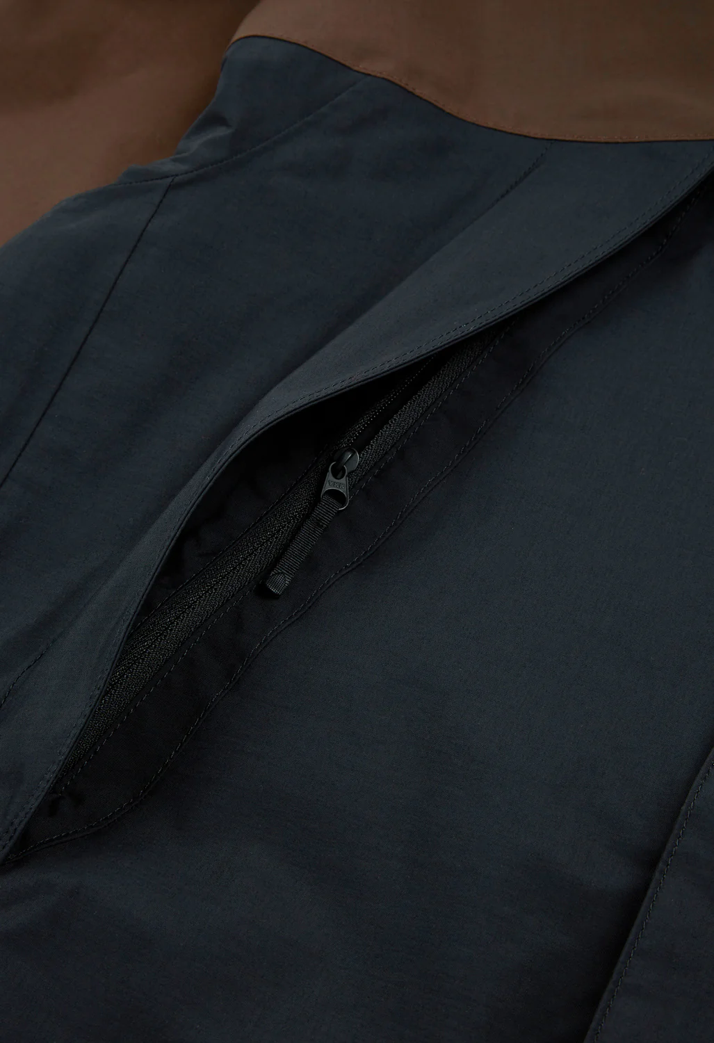 Goldwin Pertex Unlimited 2L Jacket - Jet Brown / Black - Image 6