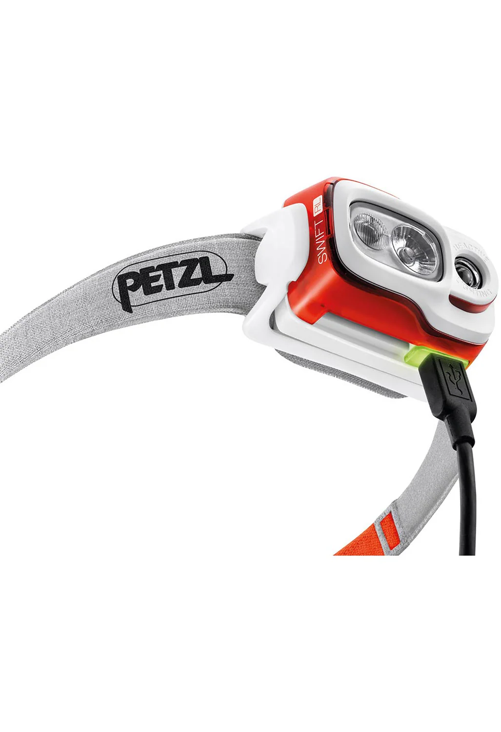 Petzl Swift RL Head Torch - Orange - Image 3