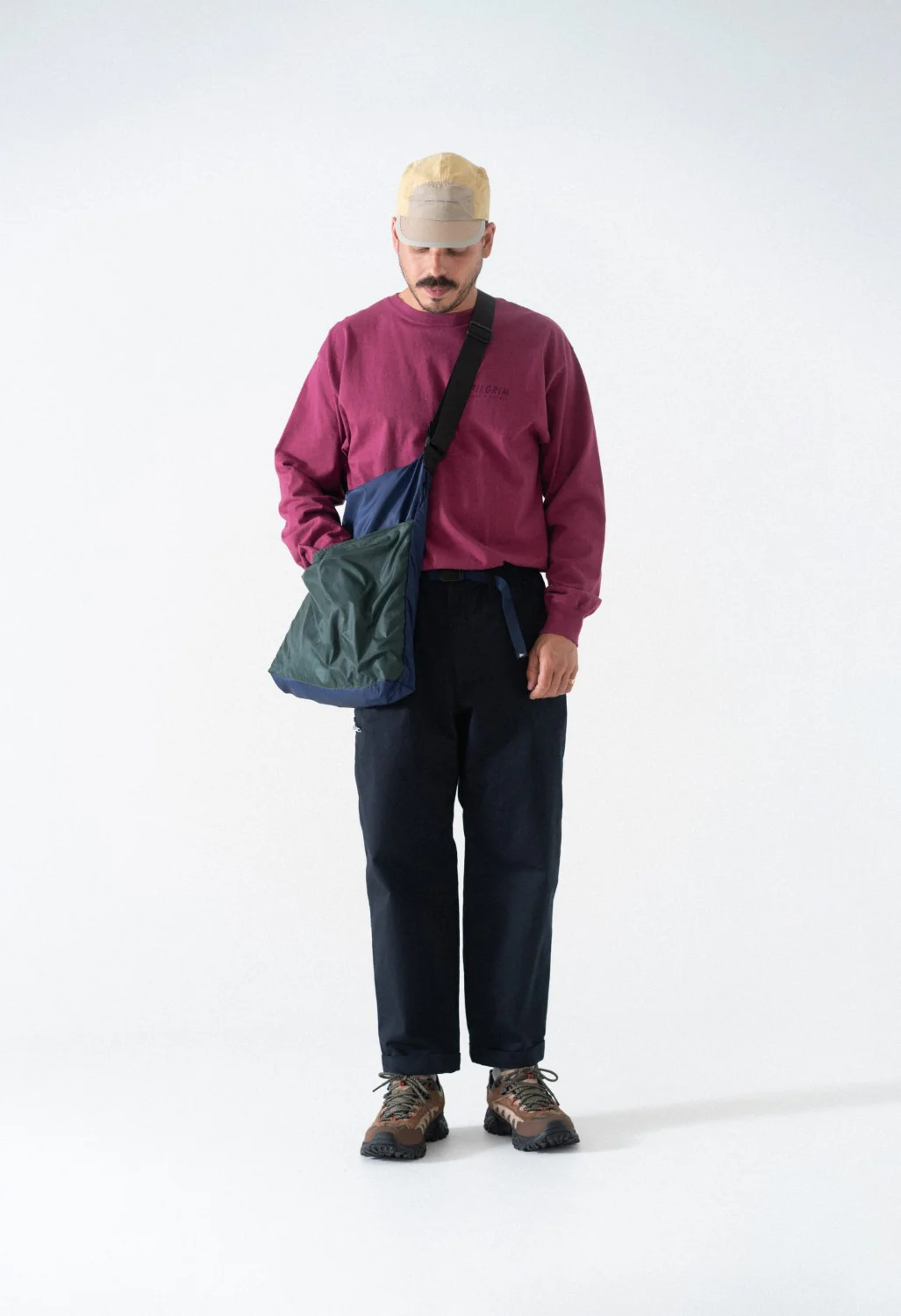 Pilgrim Surf + Supply Men's Salathe Twill Climbing Pants - Navy - Image 7