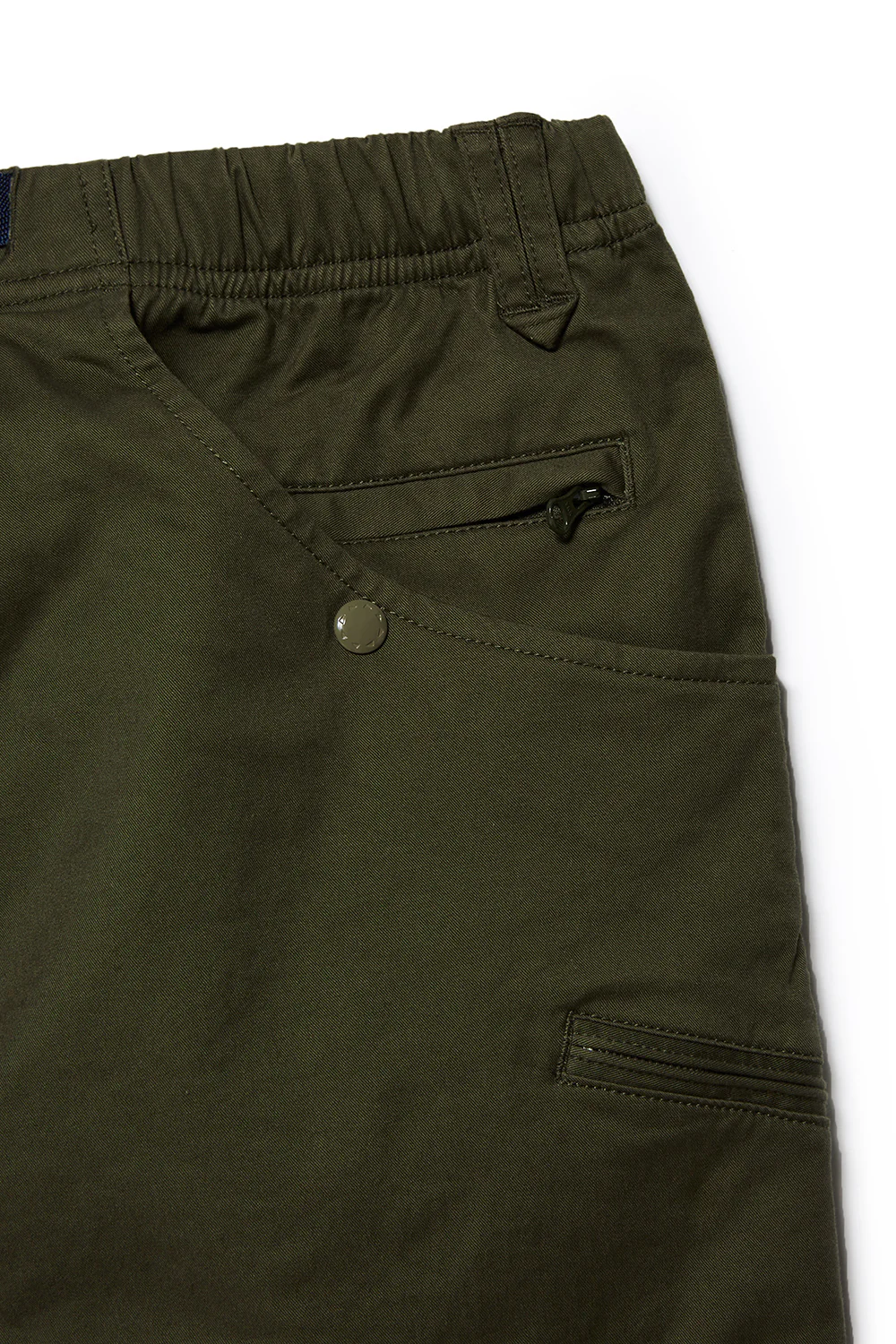 Pilgrim Surf + Supply Men's Salathe Twill Climbing Pants - Olive - Image 4