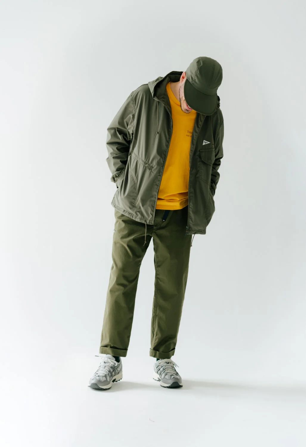 Pilgrim Surf + Supply Men's Salathe Twill Climbing Pants - Olive - Image 5