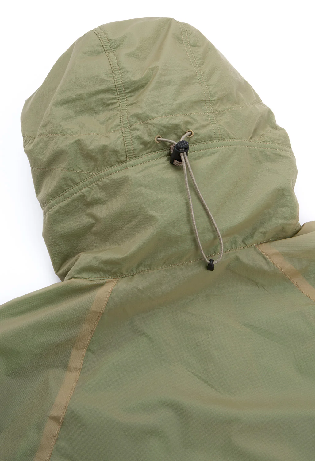 Pilgrim Surf + Supply Men's Pike Nylon Ripstop Anorak - Sage - Image 7