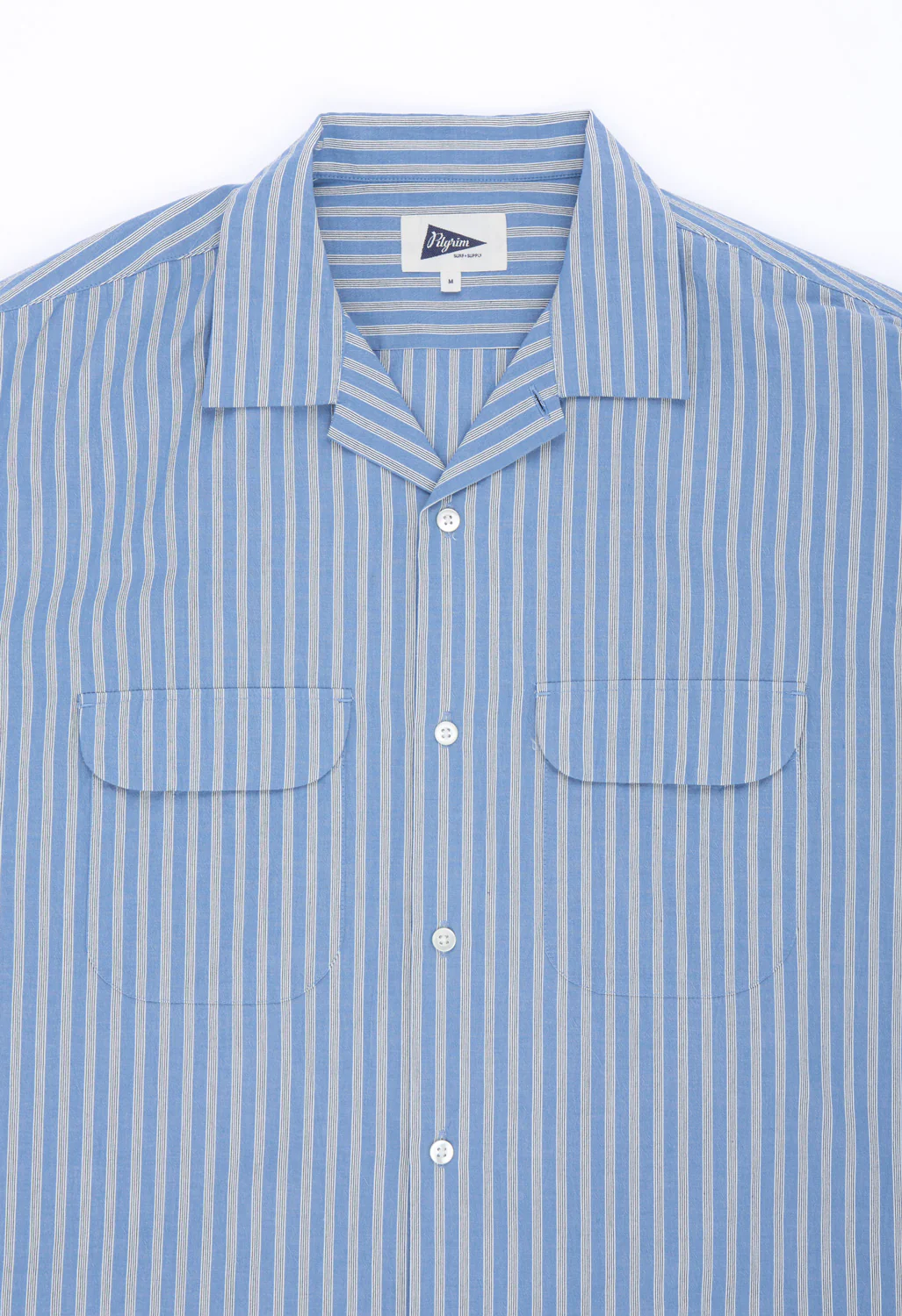 Pilgrim Surf + Supply Men's Vincent Longsleeve Shirt - Sax - Image 3