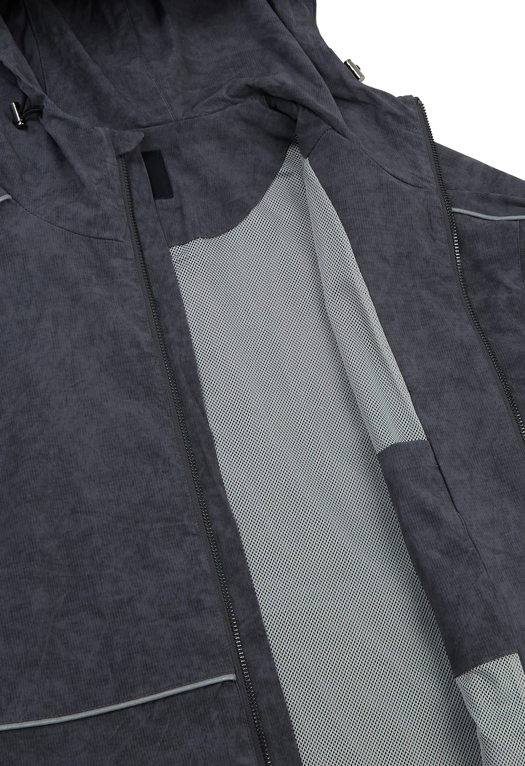 Karma8a Piping Windbreaker - Grey - Image 5