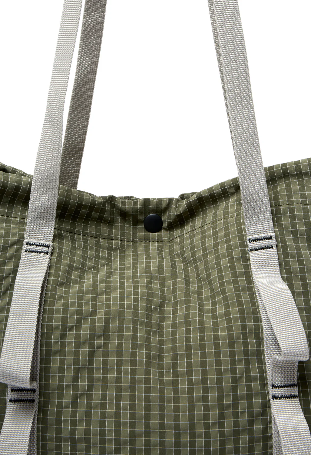Gramicci Plaid Climbing Tote Bag - Olive - Image 4