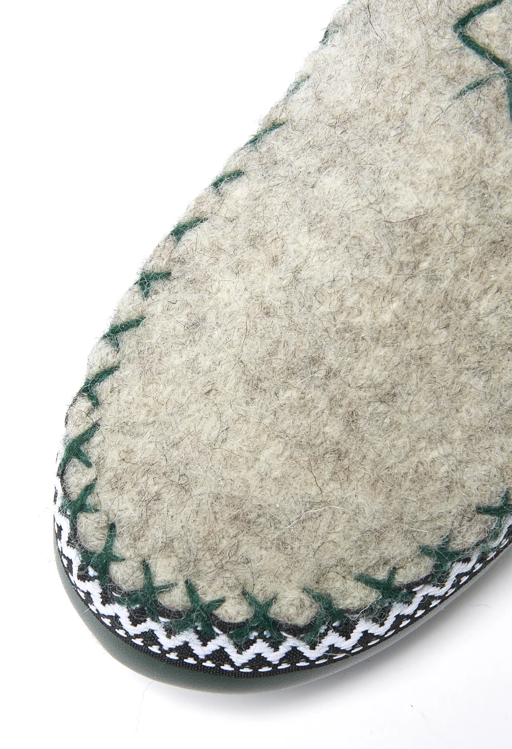 Plakolm Austrian Hut Slippers - Grey - Image 4