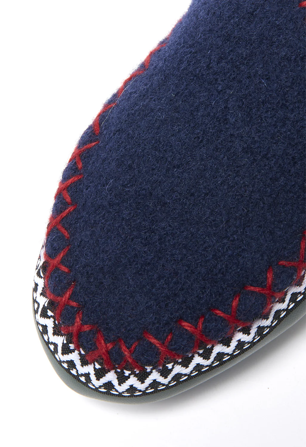 Plakolm Austrian Hut Slippers - Navy - Image 4
