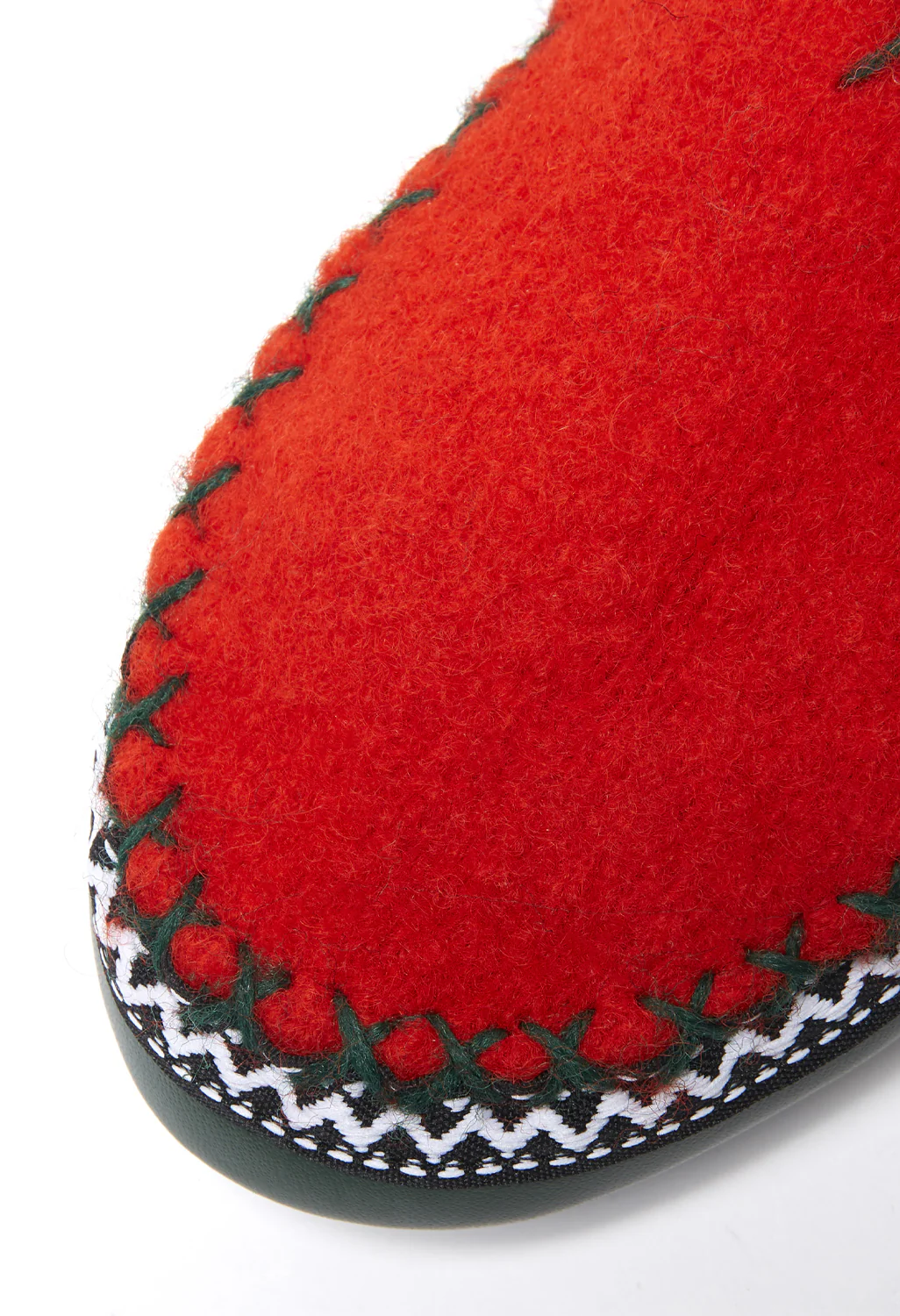 Plakolm Austrian Hut Slippers - Red - Image 4