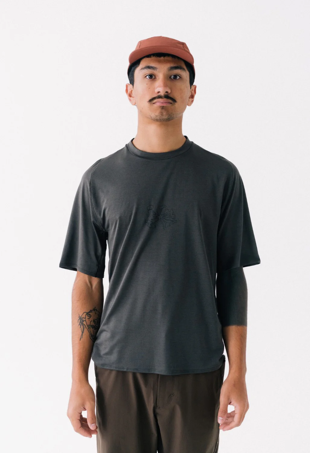Portal Men's Lateral Peak T-Shirt - Dark Olive - Image 5