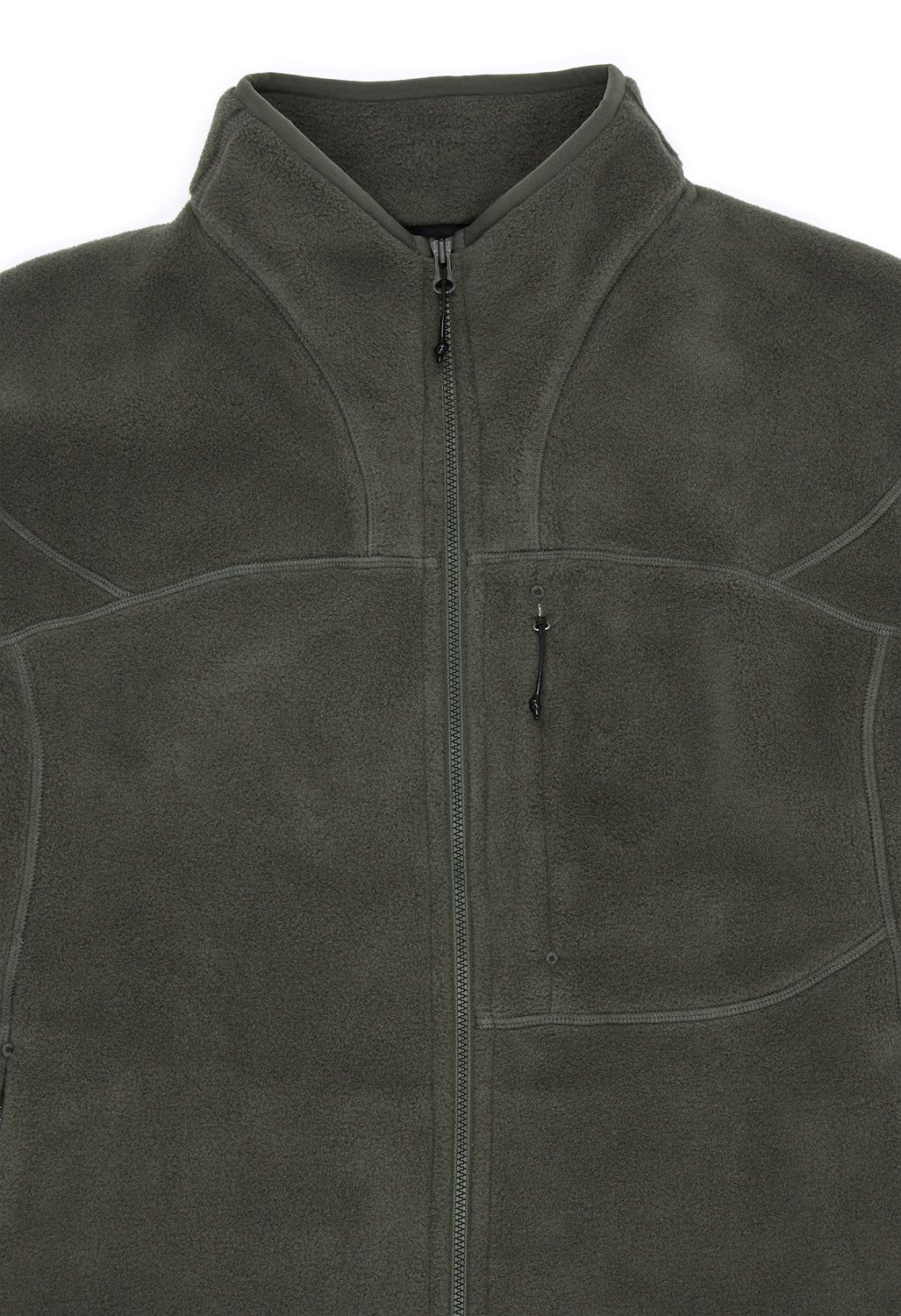 Portal Loam Fleece Jacket - Dark Olive - Image 3