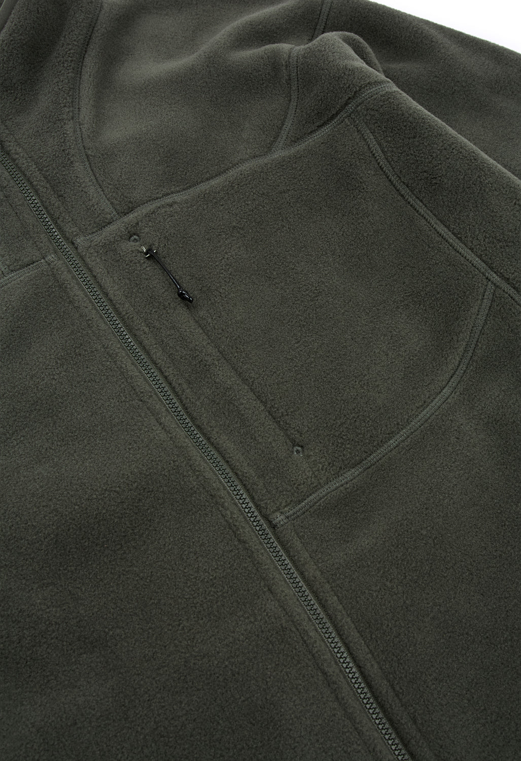 Portal Loam Fleece Jacket - Dark Olive - Image 4