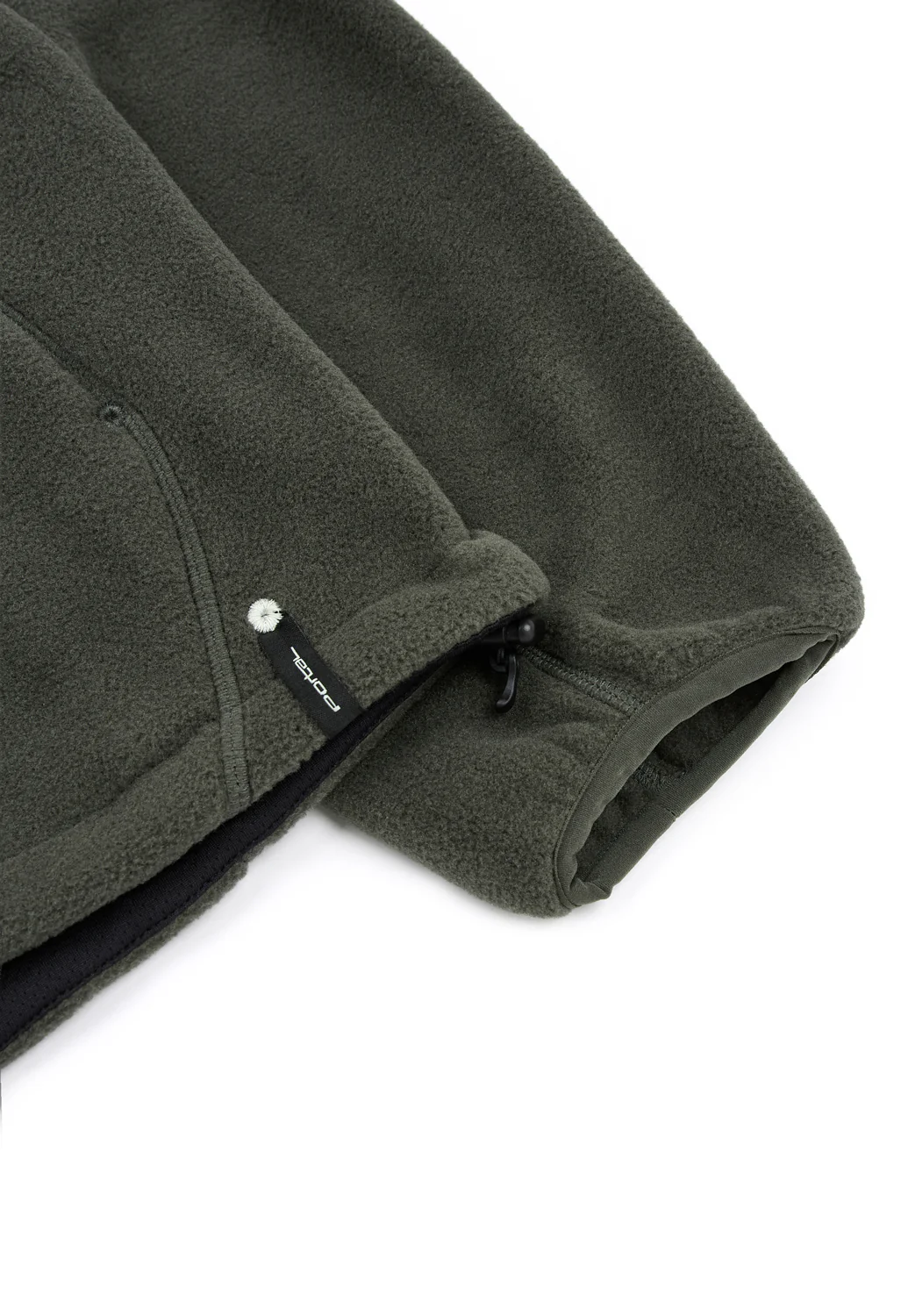 Portal Loam Fleece Jacket - Dark Olive - Image 6