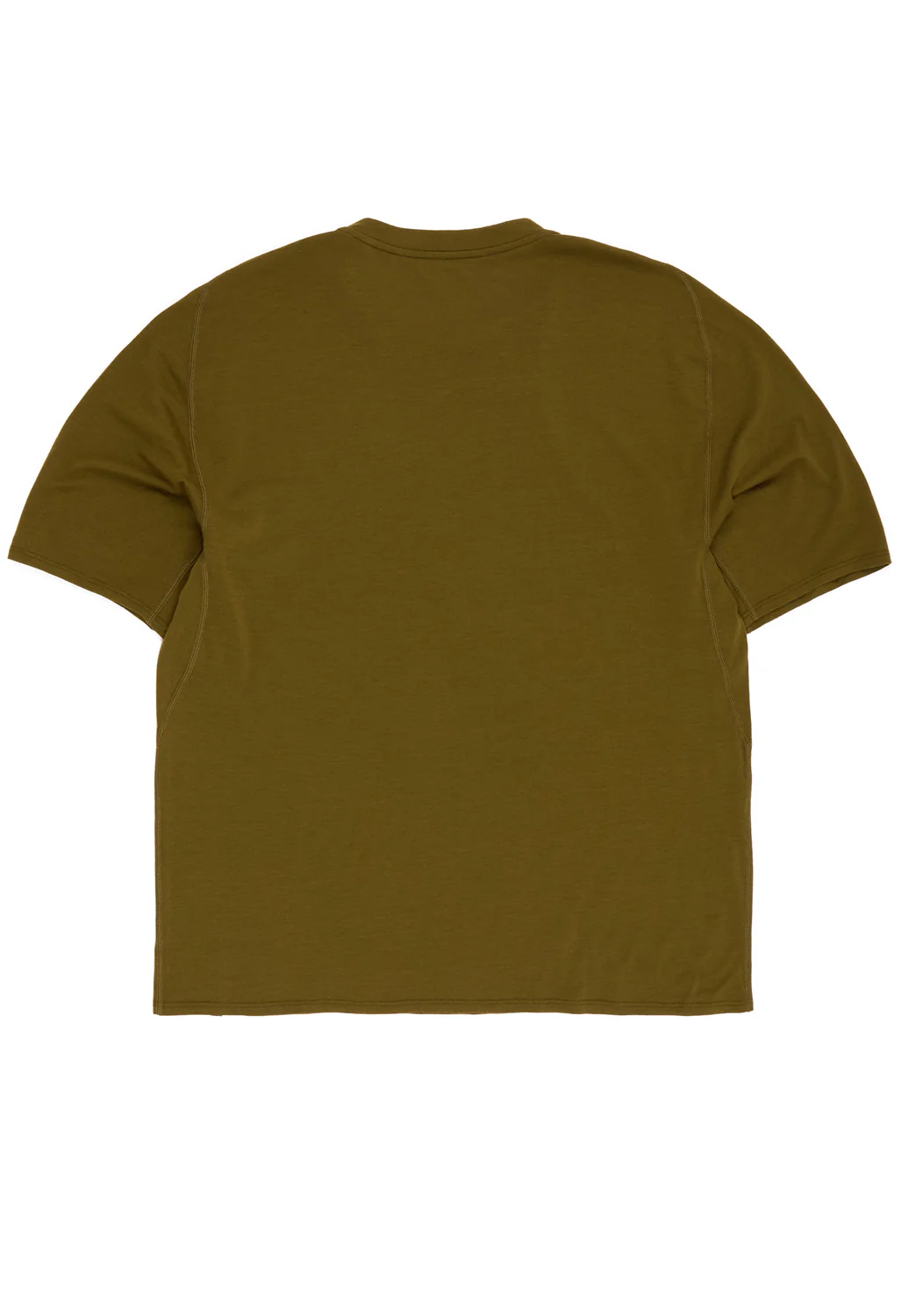 Portal Men's Drift Merino Tee - Dark Olive - Image 2
