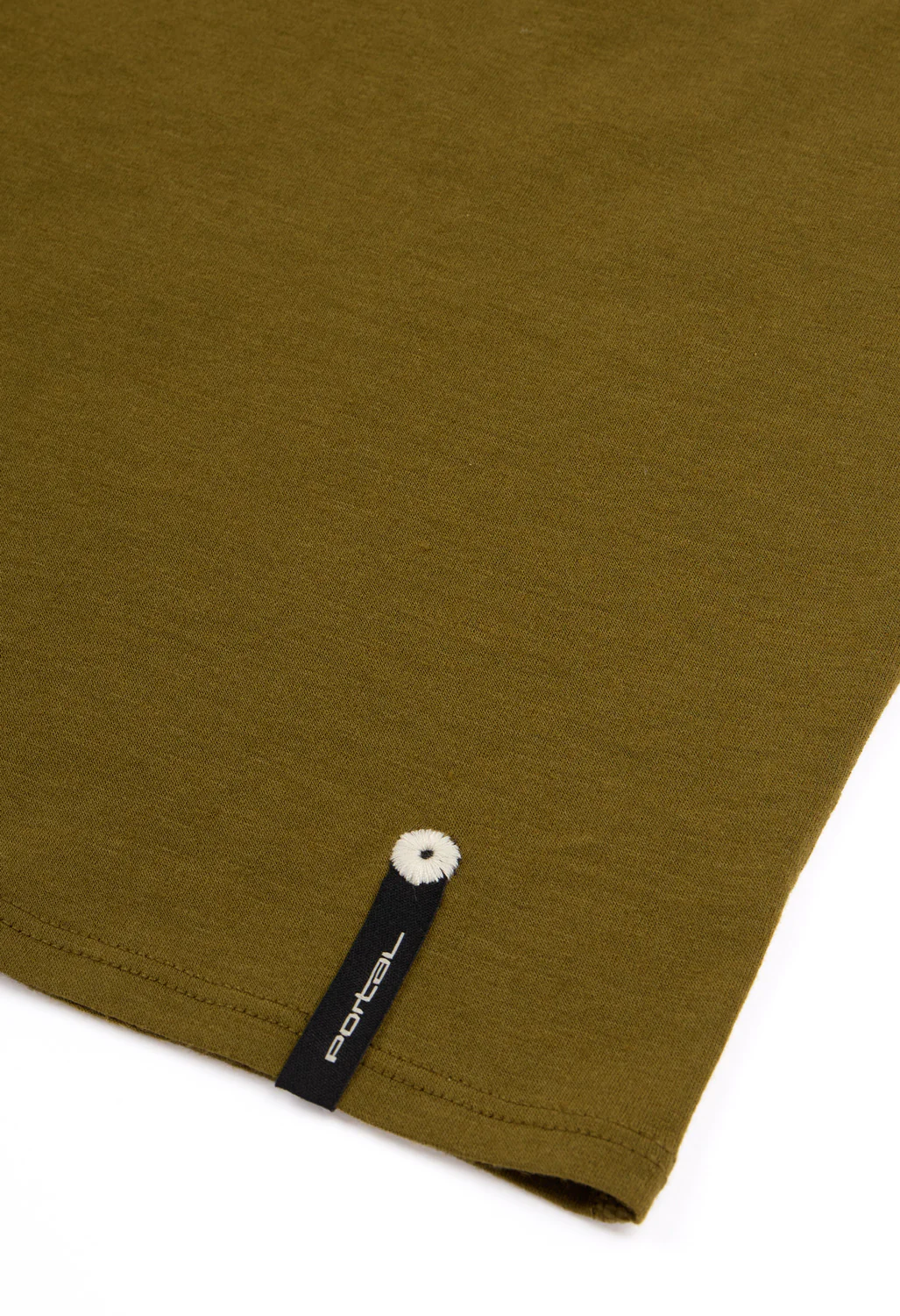 Portal Men's Drift Merino Tee - Dark Olive - Image 4