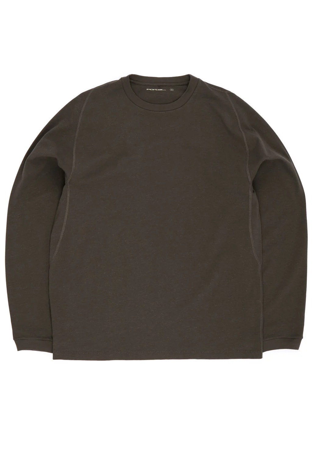 Portal Men's Root Hemp Long Sleeve Tee - Beluga - Image 9