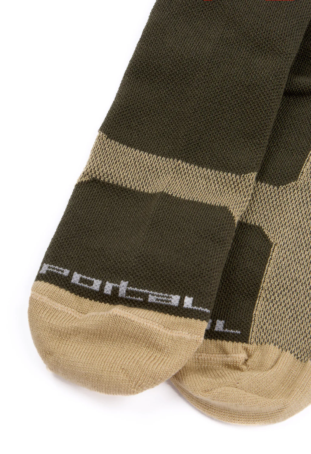 Portal Pattern Active Socks - Dusky Green - Image 10