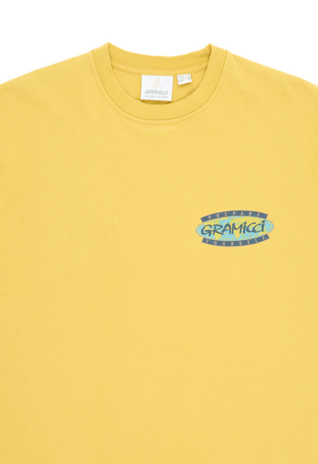 Gramicci Prepare Yourself Tee - Deep Yellow - Image 3