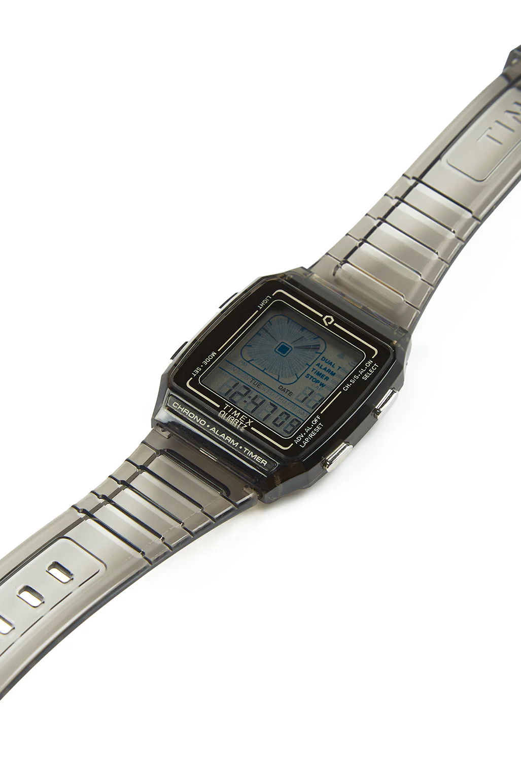Timex Q LCA Transparent Watch - Gray Transparent / Gray Transparent - Image 2