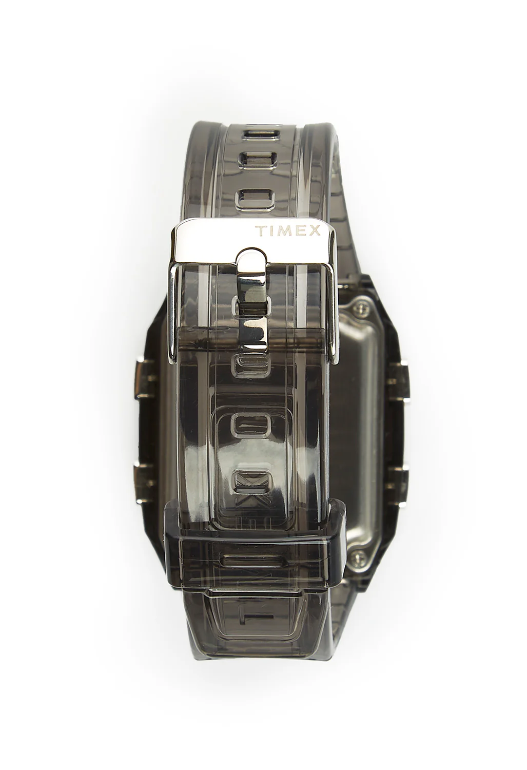 Timex Q LCA Transparent Watch - Gray Transparent / Gray Transparent - Image 3